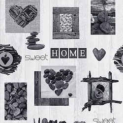 Charcoal Panel - Sweet Home